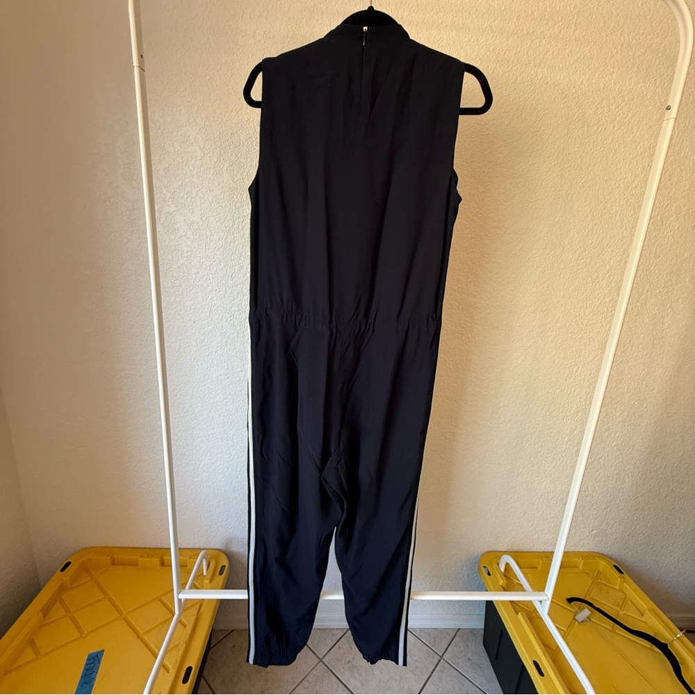 Akris Punto Navy Sleeveless Jumpsuit - Picture 2 of 4